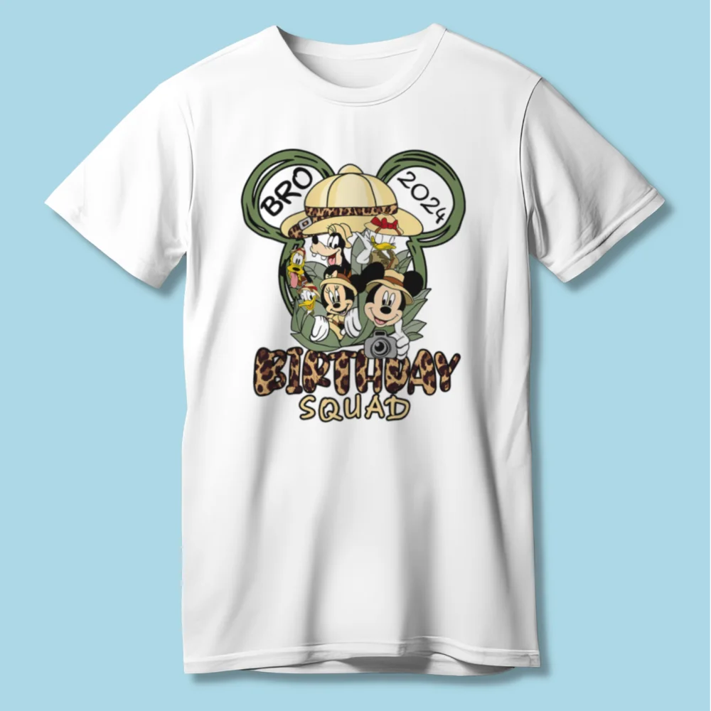 Bro of the Birthday Girl Family Parks Disney T-Shirts 2024