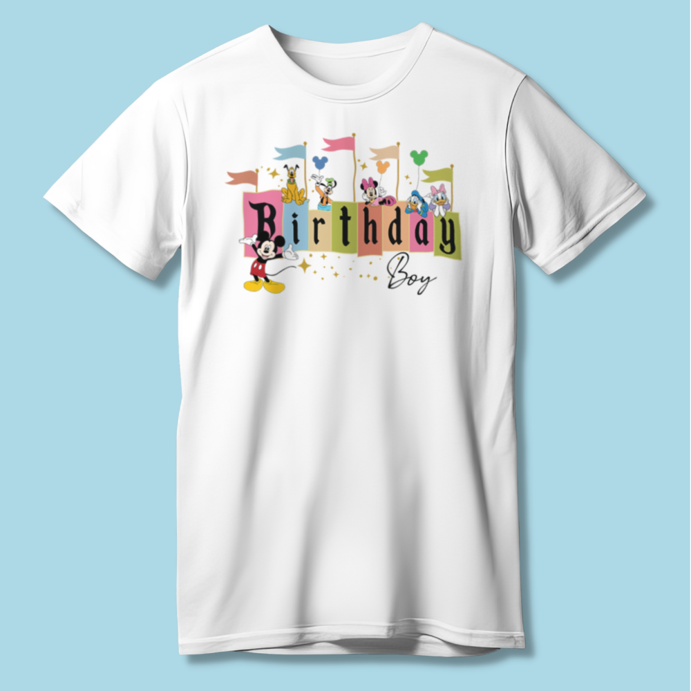 Disney Birthday Boy Shirts