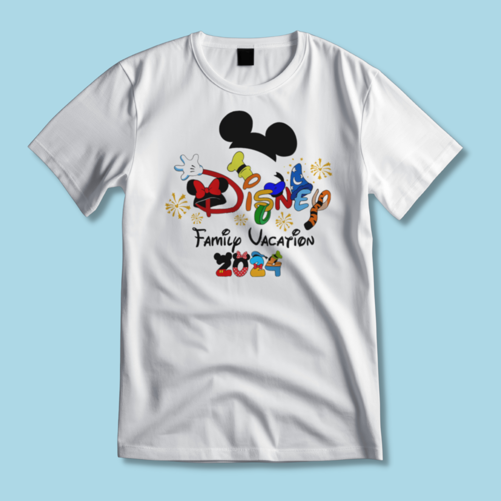 Disney Family Vacation 2024 T-Shirts for Boys