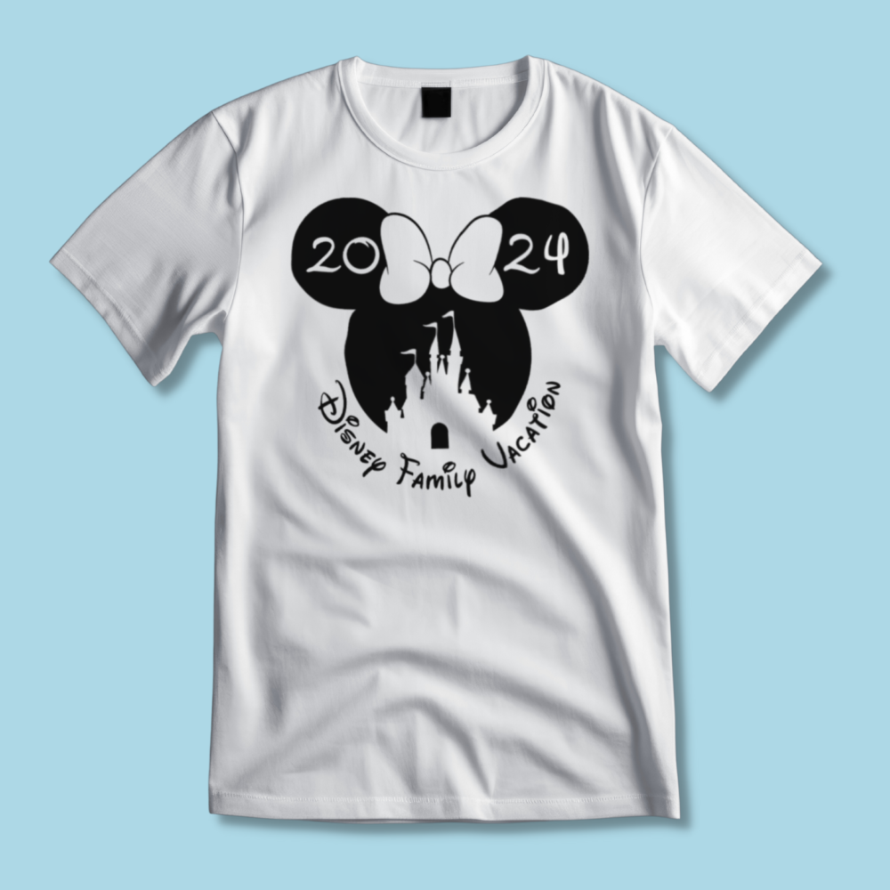 Disney Family Vacation 2024 T-Shirts for Girls