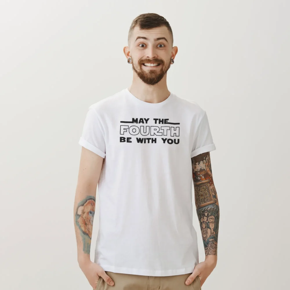 May The Fourth Be With You 2 Star Wars T-shirt For men copy