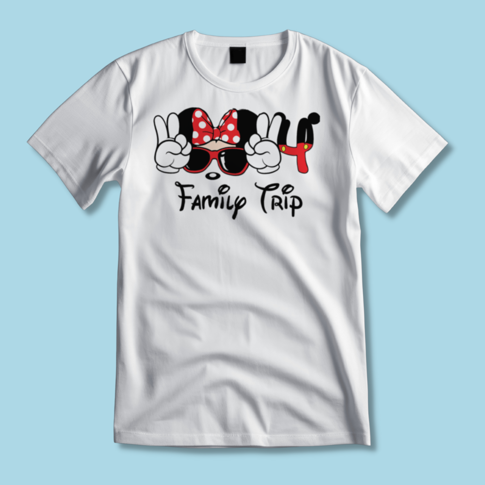 Minnie 2024 Family Trip T-Shirts for Girls