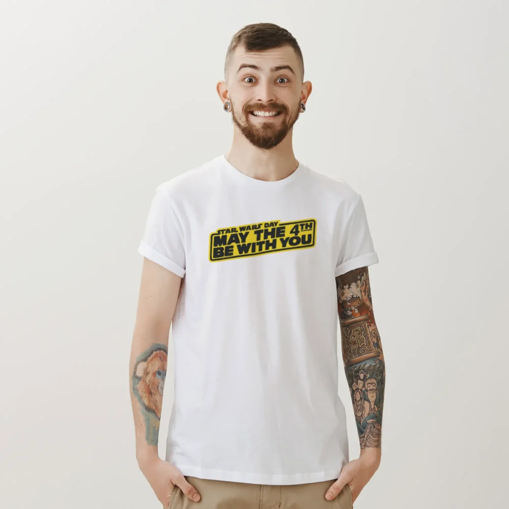 Star Wars Day May 4th Be With You T-shirt For men