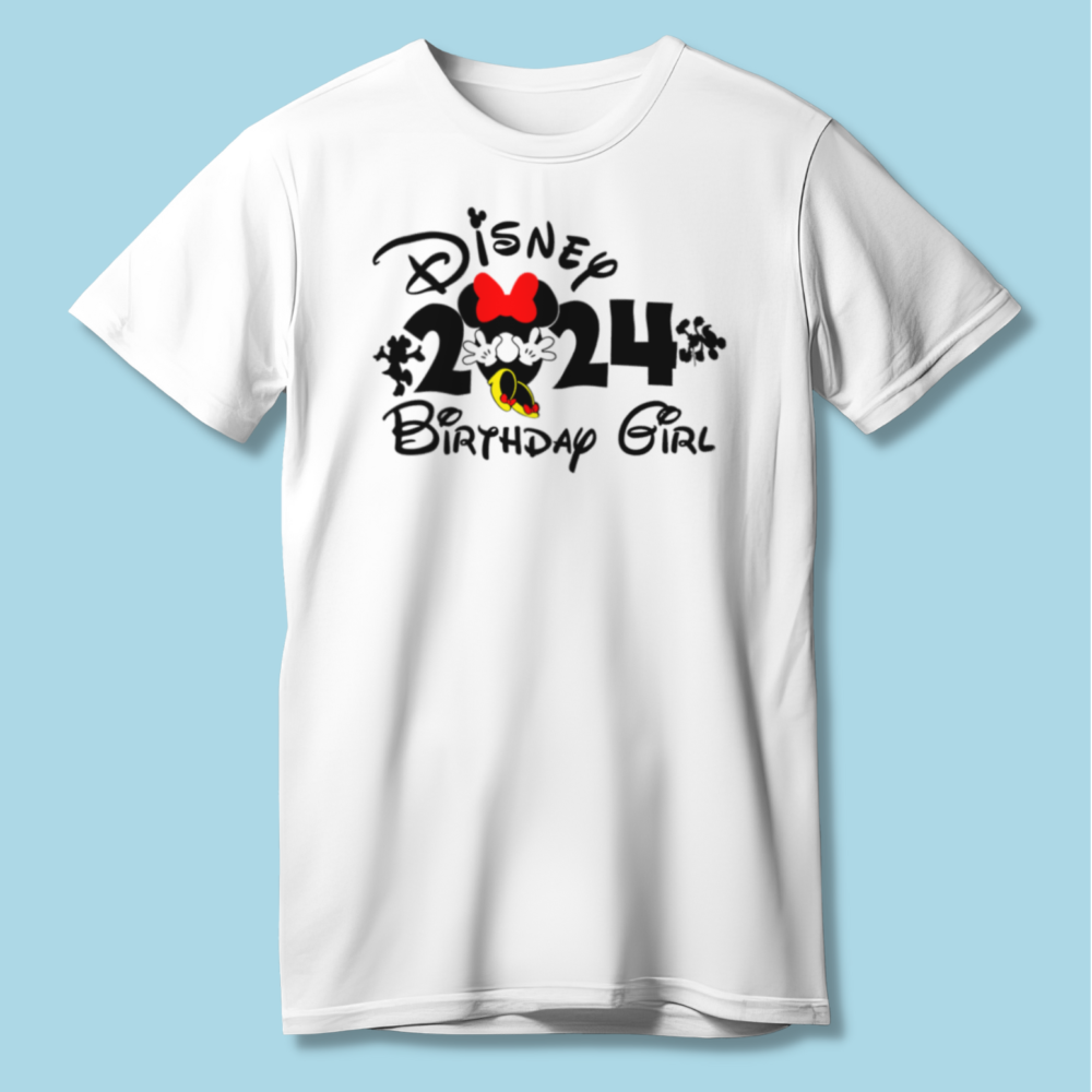 Disney Birthday Girl Shirts 2024