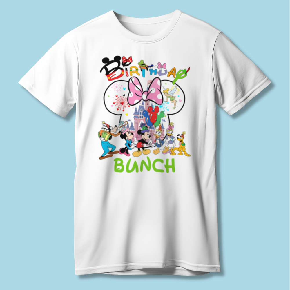 Disney Birthday Bunch Shirts for Girls