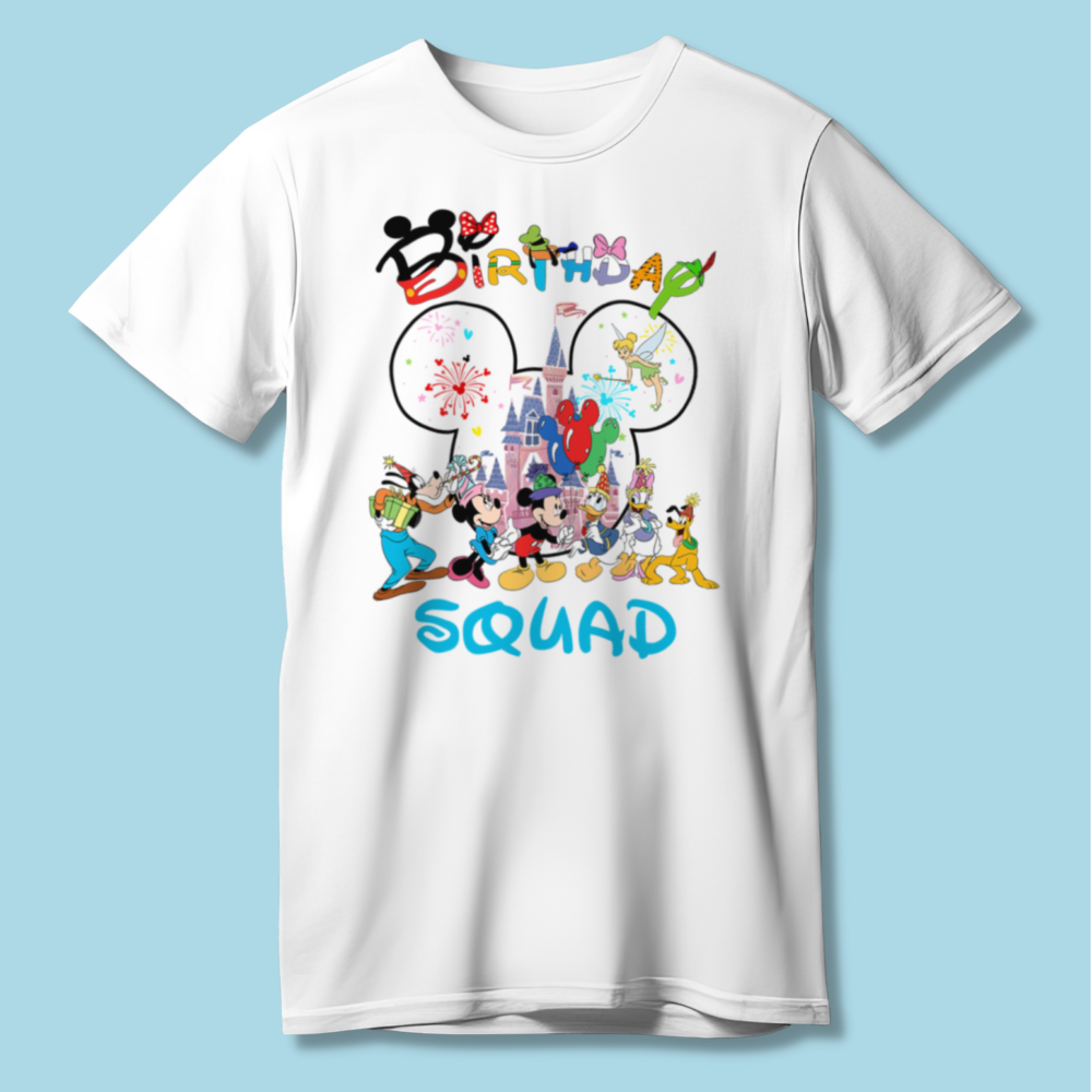 Disney Birthday Squad Shirts for Boys