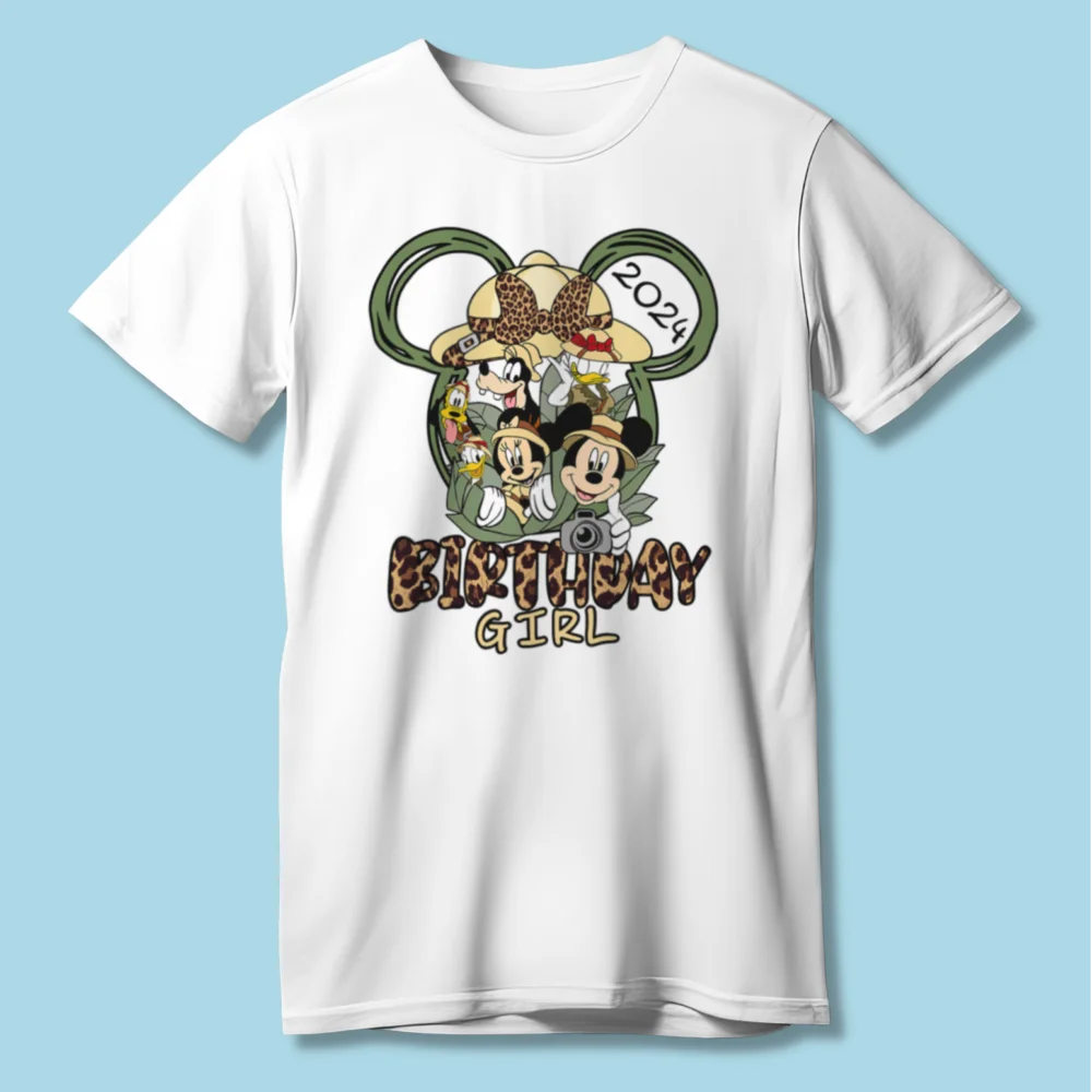 Birthday Girl Family Parks Disney T-Shirts 2024