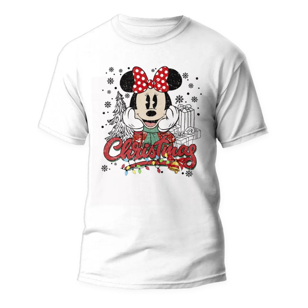 Minnie Head only Christmas Disneyland T-shirt