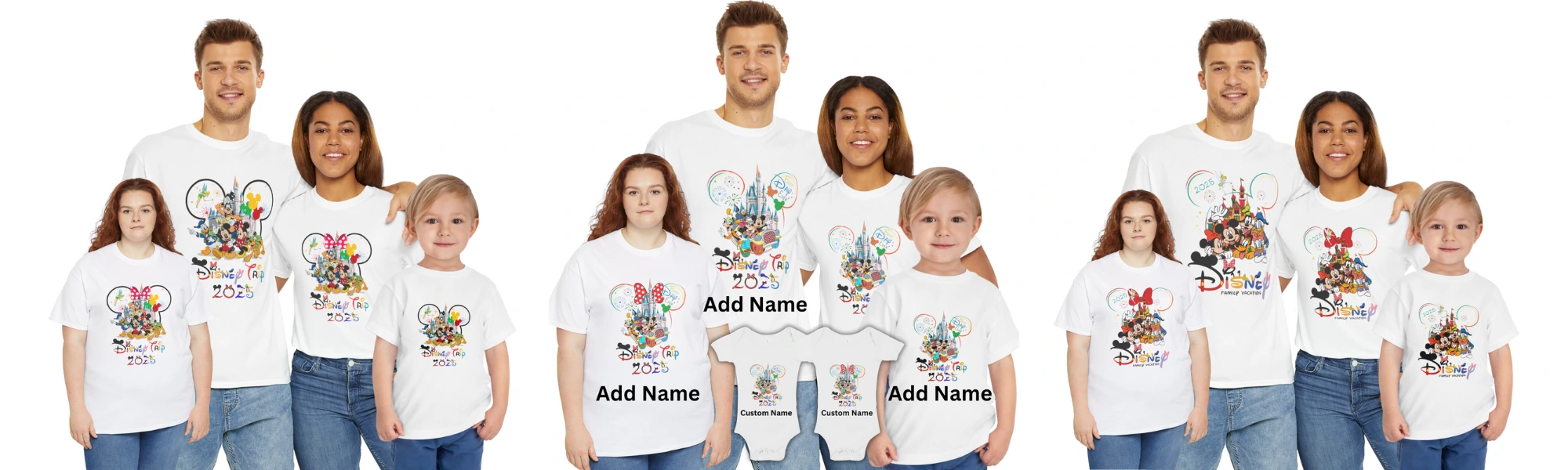 Custom T Shirts for Family Park Disney Shirts from Apple Valley - Victorville - Hesperia 21 custom disney family matching shirts for kids men women (2)