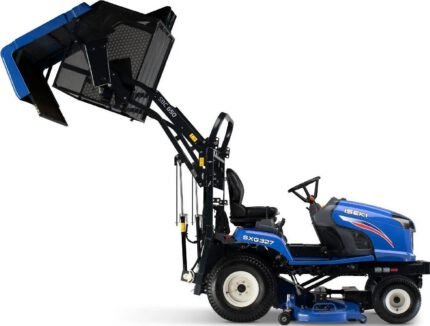 ISEKI SXG 327 Diesel Rasentraktor mit Hochentleerung – 122 cm Schnittbreite, 3-Zylinder Motor, 650 L Fangkorb, inkl. SCMB48 & SBC650