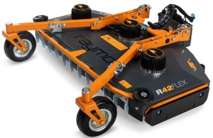 Raymo R42Flex Mähwerk 104 cm inkl. Mulchkit – Sichelmähwerk mit Heckauswurf & Mulchfunktion