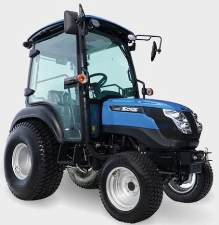 Solis 26 HST Kleintraktor mit Kabine – 26 PS Mitsubishi Diesel, Hydrostat, Allrad
