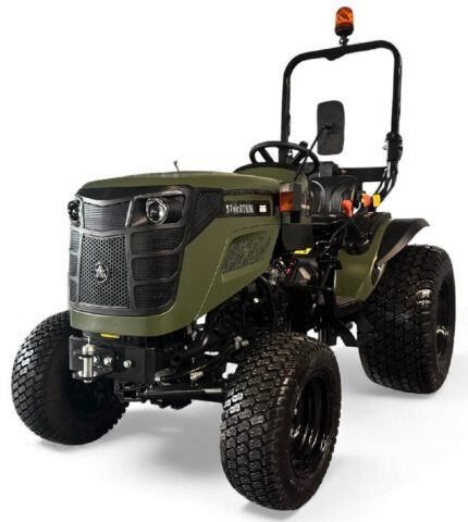 Startrac 26 HST Kleintraktor 25 PS Diesel – Hydrostat Allradtraktor mit Rasenbereifung & Zapfwelle