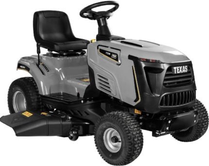Texas Rasentraktor TTS98 Aufsitzmäher 98 cm Schnittbreite, 12 PS Loncin Motor, Seitenauswurf & Mulchfunktion